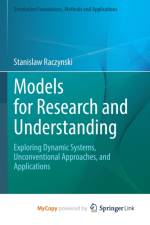 Models for Research and Understanding af Raczynski Stanislaw Raczynski