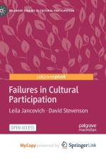 Failures in Cultural Participation af Jancovich Leila Jancovich
