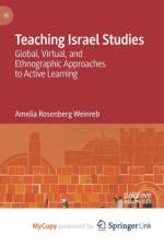Teaching Israel Studies af Weinreb Amelia Rosenberg Weinreb