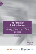 The Return of Totalitarianism af Paic Zarko Paic