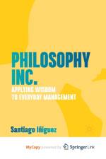 Philosophy Inc. af Iniguez Santiago Iniguez
