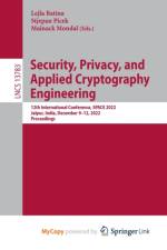 Security, Privacy, and Applied Cryptography Engineering