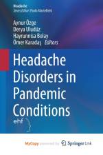 Headache Disorders in Pandemic Conditions