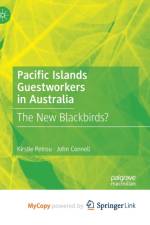 Pacific Islands Guestworkers in Australia af Petrou Kirstie Petrou