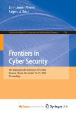 Frontiers in Cyber Security