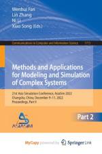 Methods and Applications for Modeling and Simulation of Complex Systems