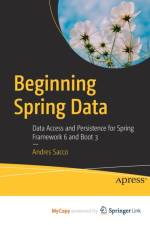 Beginning Spring Data af Sacco Andres Sacco