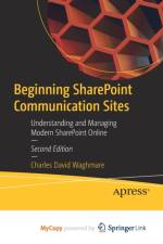Beginning SharePoint Communication Sites af Waghmare Charles David Waghmare