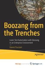 Boozang from the Trenches af Pucciani Gianni Pucciani