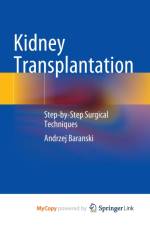 Kidney Transplantation af Baranski Andrzej Baranski