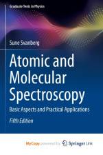 Atomic and Molecular Spectroscopy af Svanberg Sune Svanberg