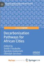 Decarbonisation Pathways for African Cities