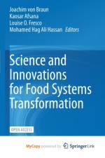 Science and Innovations for Food Systems Transformation