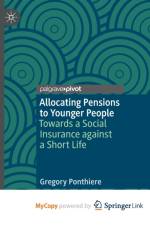 Allocating Pensions to Younger People af Ponthiere Gregory Ponthiere