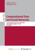 Computational Data and Social Networks