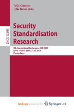 Security Standardisation Research
