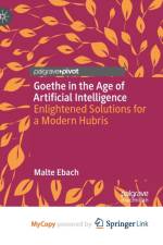 Goethe in the Age of Artificial Intelligence af Ebach Malte Ebach