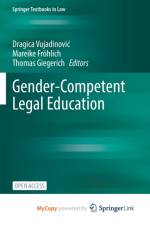Gender-Competent Legal Education