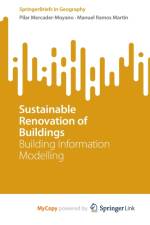 Sustainable Renovation of Buildings af Mercader-Moyano Pilar Mercader-Moyano