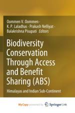 Biodiversity Conservation Through Access and Benefit Sharing (ABS)