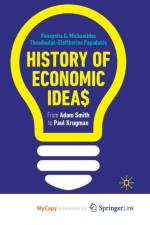 History of Economic Ideas af Papadakis Theodoulos Eleftherios Papadakis