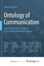 Ontology of Communication af Hausser Roland Hausser