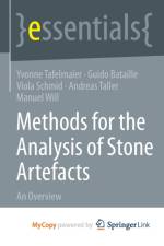 Methods for the Analysis of Stone Artefacts af Schmid Viola Schmid