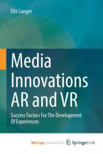 Media Innovations AR and VR af Langer Elle Langer
