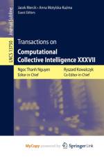 Transactions on Computational Collective Intelligence XXXVII