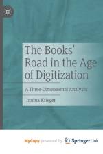 The Book's Road in the Age of Digitization af Krieger Janina Krieger