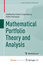 Mathematical Portfolio Theory and Analysis af Kanaujiya Ankur Kanaujiya
