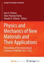 Physics and Mechanics of New Materials and Their Applications