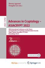 Advances in Cryptology - ASIACRYPT 2022