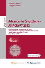 Advances in Cryptology - ASIACRYPT 2022