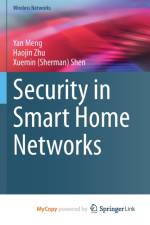 Security in Smart Home Networks af Zhu Haojin Zhu