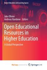Open Educational Resources in Higher Education