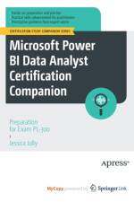 Microsoft Power BI Data Analyst Certification Companion af Jolly Jessica Jolly
