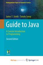 Guide to Java af Soma Takako Soma