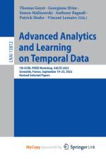Advanced Analytics and Learning on Temporal Data