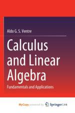 Calculus and Linear Algebra af Ventre Aldo G. S. Ventre