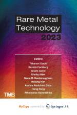 Rare Metal Technology 2023