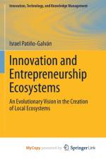 Innovation and Entrepreneurship Ecosystems af Patino-Galvan Israel Patino-Galvan