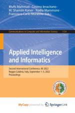 Applied Intelligence and Informatics