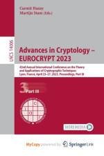 Advances in Cryptology - EUROCRYPT 2023