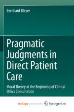 Pragmatic Judgments in Direct Patient Care af Bleyer Bernhard Bleyer