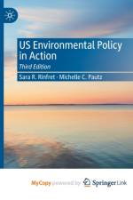 US Environmental Policy in Action af Rinfret Sara R. Rinfret
