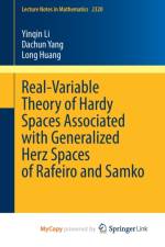 Real-Variable Theory of Hardy Spaces Associated with Generalized Herz Spaces of Rafeiro and Samko af Huang Long Huang