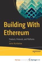 Building With Ethereum af Rumbelow Jamie Rumbelow