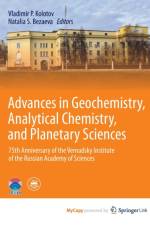 Advances in Geochemistry, Analytical Chemistry, and Planetary Sciences