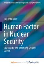 Human Factor in Nuclear Security af Khripunov Igor Khripunov